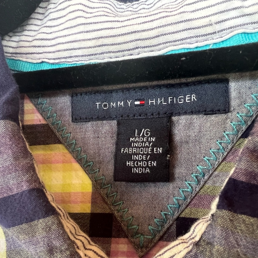 Tommy Hilfiger Vibrant Plaid Shirt